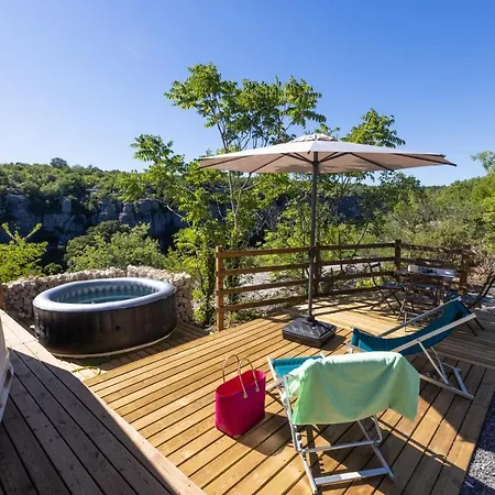 Les Domes Des Gorges Hotel Ruoms Exterior photo